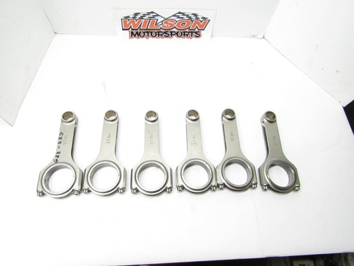 6 Used 5.7 Connecting Rods EAGLE SCAT CARRILLO SBC