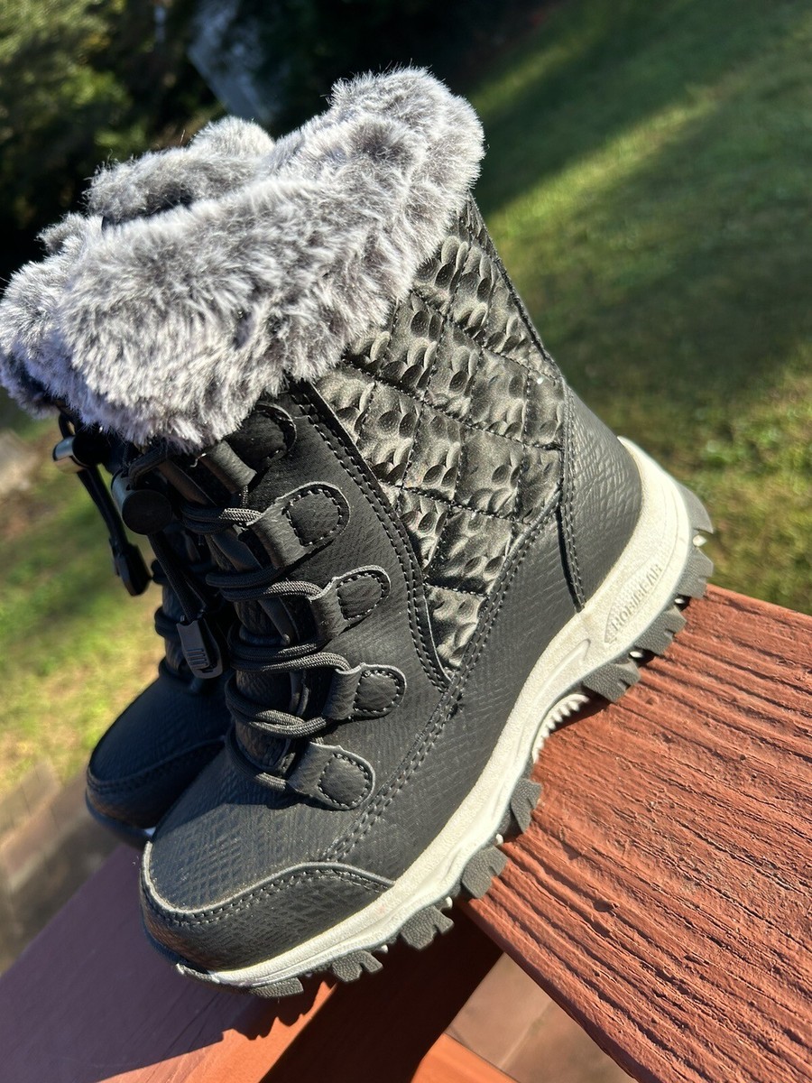 HOBIBEAR Women's Snow Boots Anti-Slip Waterproof Shoes Winter Snow Boots  Used