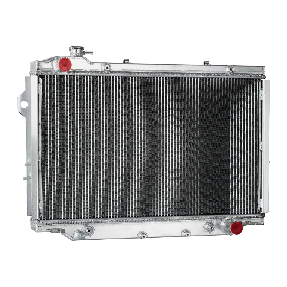 4 Row Aluminum Radiator fit  1990-1998,1992 Toyota Land Cruiser 4.0L I6 Foto 2 de 4