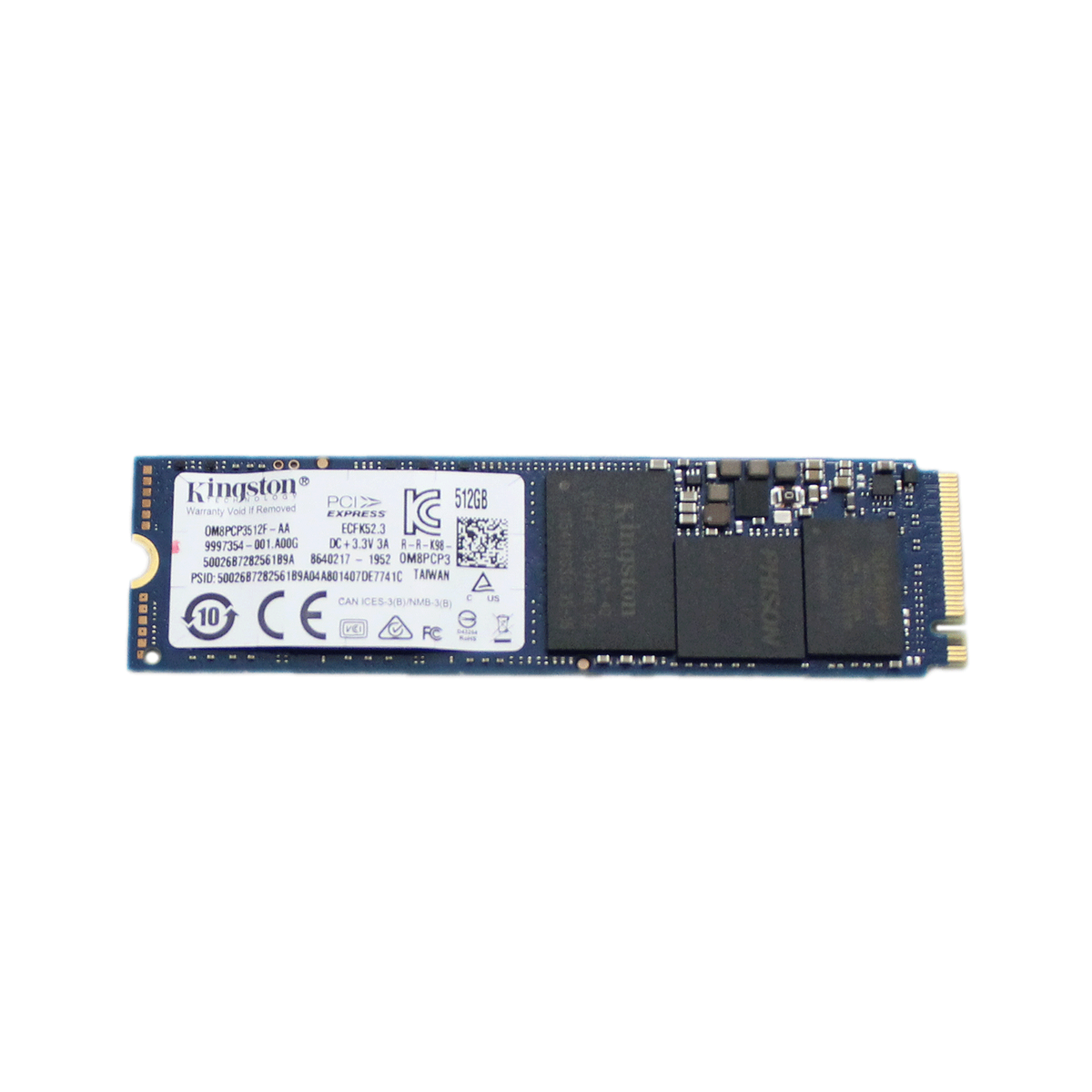 内蔵型SSD Kingston OM8PCP3512F-AA 512GB SSD SSD Kingston 512GB PCIe M.2 2280 0M8PCP3512F-AA Usado | eBay.de