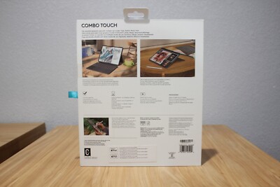Logitech Combo Touch for iPad Pro 13-inch (M4), Backlit Detachable Keyboard Case