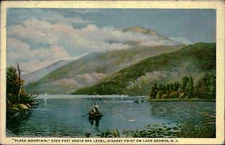 Postcard: "BLACK MOUNTAIN," 2265 FEET ABOVE SEA LEVEL, HIGHEST POINT O