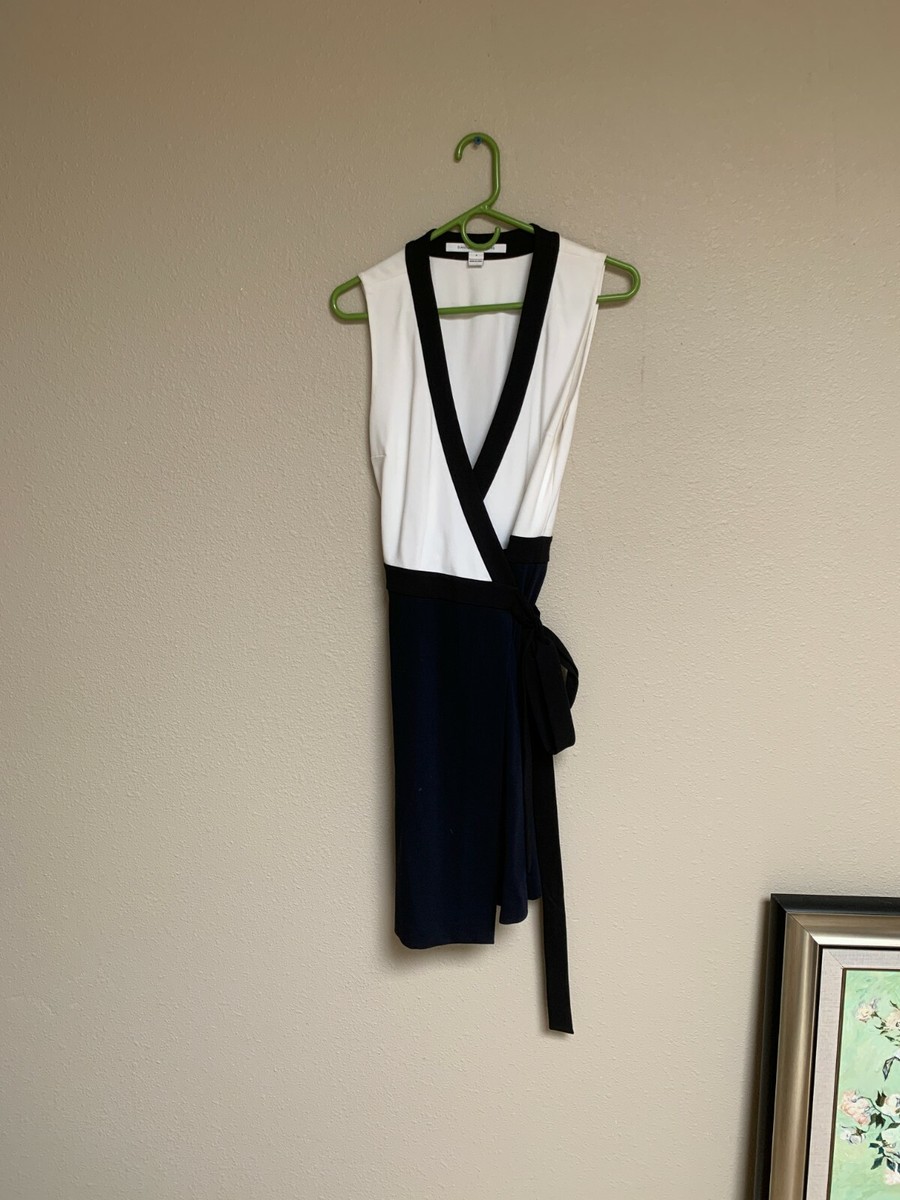 タグ付　DVF　Gracie Colorblock Wrap Dress Diane von Furstenberg Gracie Colorblock Wrap Dress Size 4 | eBay