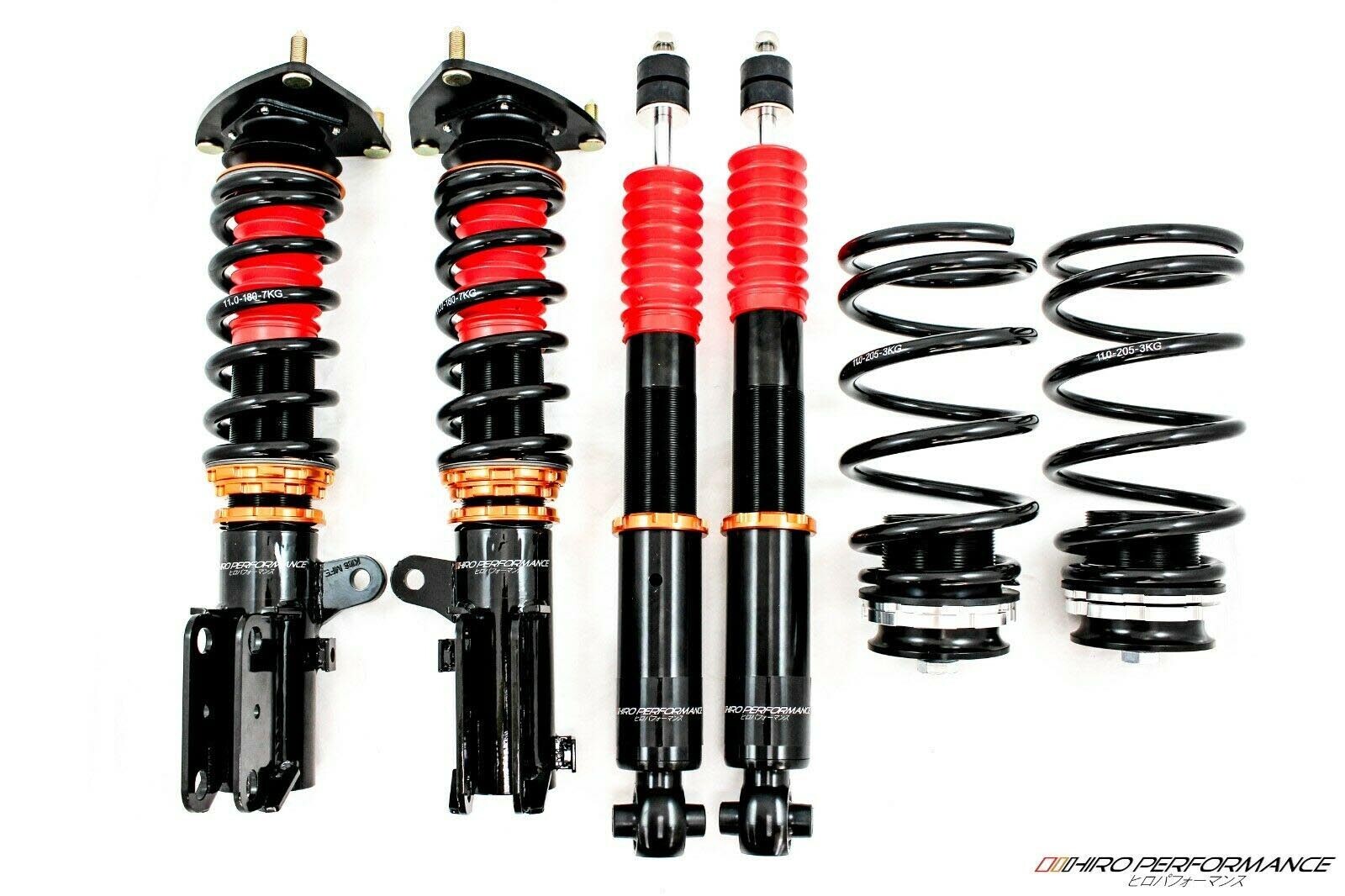 HIRO Performance Adjustable Coilovers Shocks Struts for Ferrari 458 Italia F142