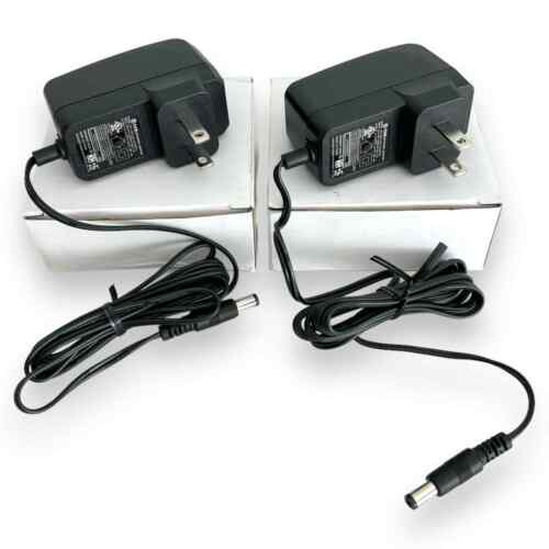 2 12 Volt Power Adapters Low Voltage Transformer 1A 12V Barrel Connector NEW  - Picture 1 of 5