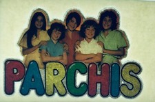 Original Vintage Años 80 Parchís Grupo de Música Española Brillo Hierro Sobre Transferencia