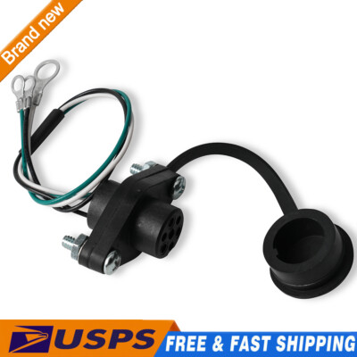 3-Pin Winch Remote Control Female Socket Wiring Connector Harness Replaces 16926