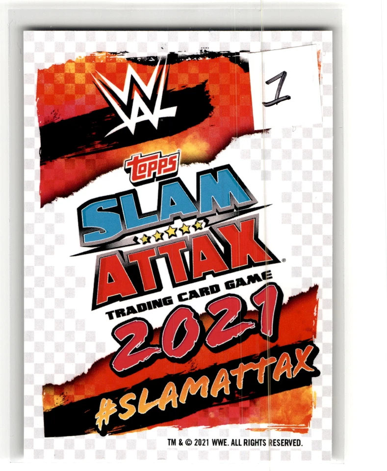 2021 Topps Slam Attax WWE #10 Angelo Dawkins - Image 2 of 2