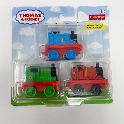 Thomas and Friends Fisher-Price 3 Pack Engines. Thomas James Percy. NIB