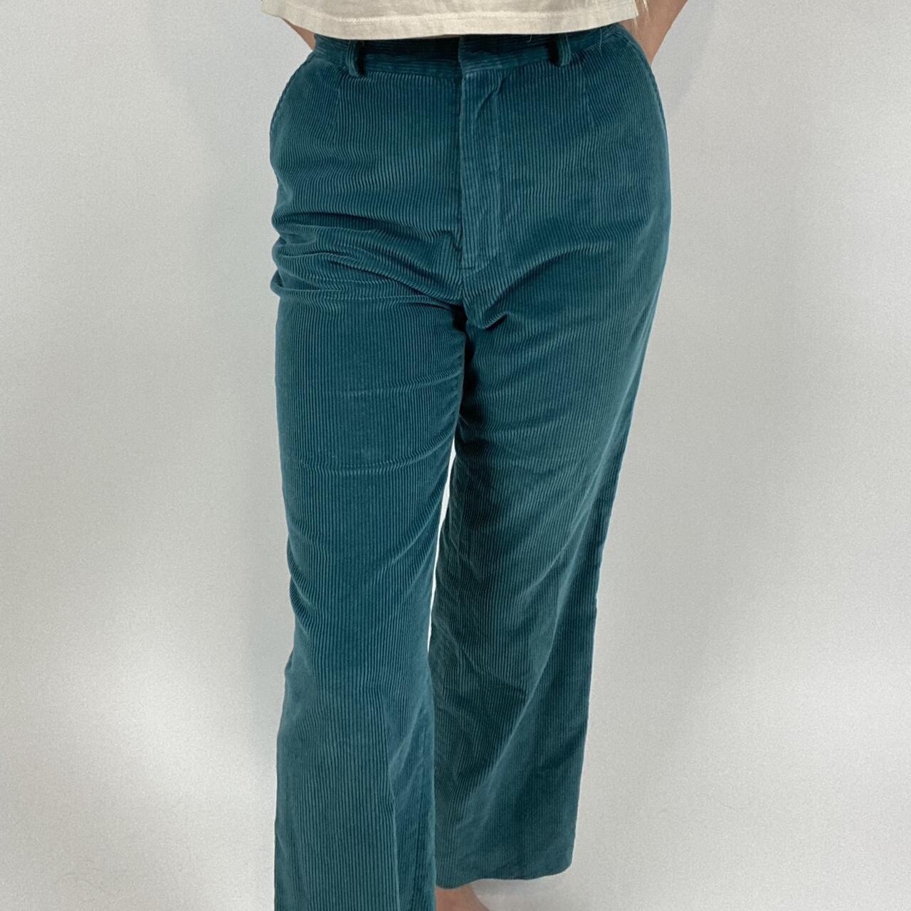 Vintage Lands’ end teal corduroys