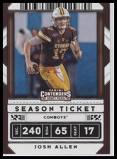 2020 Panini Contenders Draft Picks #53 Josh Allen