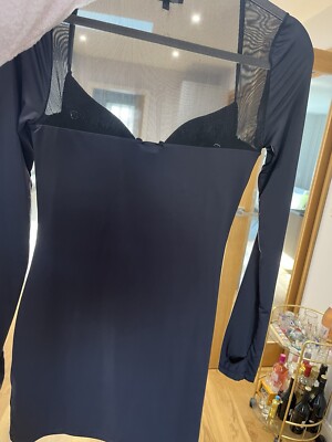 Mars The Label Dress Black Size Uk 12 | eBay UK