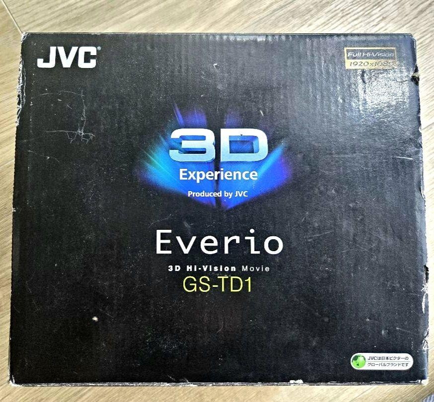 JVC GSTD1 Everio Full HD Video Camera 3D High Definition Movies Used From JAPAN eBay