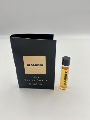 Jil Sander No 4 Perfume Miniature Perfume .1fl oz/ 3.5ml NEW Travel Size Vintage