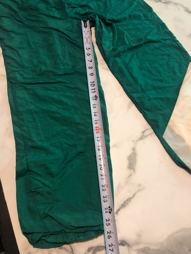 The Kool Collection Vintage Green Track Pants Sweatpants White Stripe Size XL - Picture 5 of 10