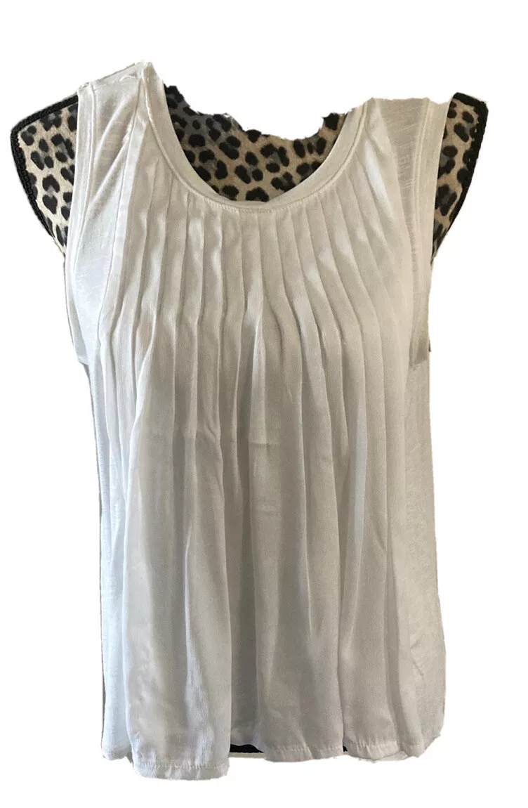 Vera wang on sale sleeveless tops