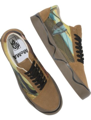 Vans X MoMA Old Skool Twist Salvador Dali Sneakers Shoes 7 8.5 NWT Limited
