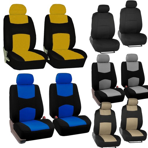 Auto Seat Covers for Car Truck SUV Van Universal Protectors Polyester