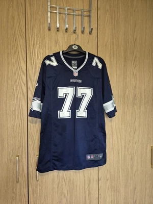 NFL ON FIELD NIKE NAVY SH. SLEEVE AMERICAN FOOTBALLT SHIRT COWBOYS MENS M J 77 - Image 1 of 4