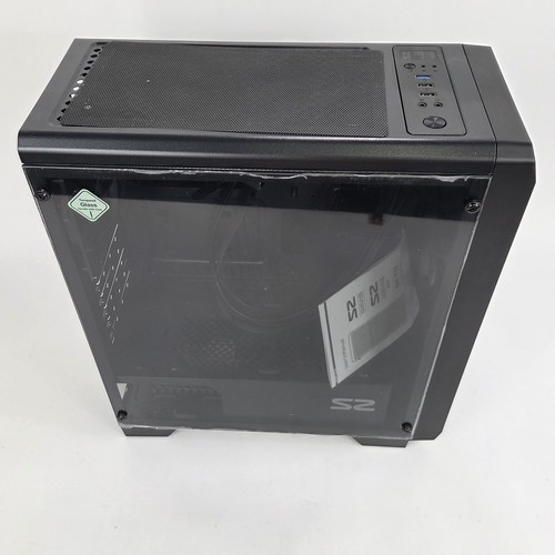 Zalman - S2 TG ATX Mid-Tower PC Case - Full Tempered Glass Side Panel - Picture 2 of 20