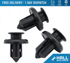 10x Front Bumper & Trim Fastener Clips for some Honda Accord, Civic, Jazz, FR-V