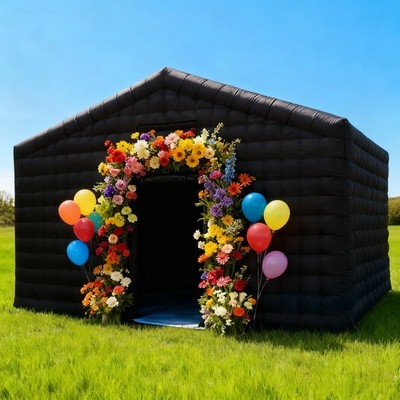 Black inflatable portable  Family party 20*20*13ft Tent Party Tent for Party
