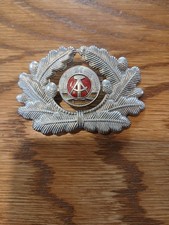 M&uuml;tzenabzeichen DDR NVA Kokarde cirka 65mm x 40mm