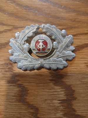 Mützenabzeichen DDR NVA Kokarde cirka 65mm x 40mm