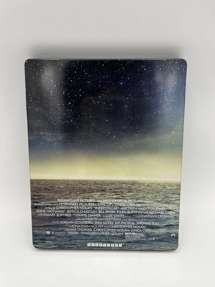 Interstellar Steelbook (3xBlu/DVD 2014) Target Exclusive With IMAX FILM CELL - Image 2 of 3