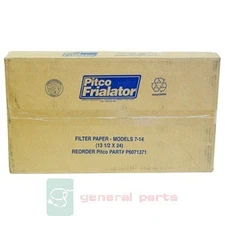 PITCO FRIALATOR PP10606 FILTER PAPER 17 1/2X 28 HEAVY DUTY  PKG OF 100