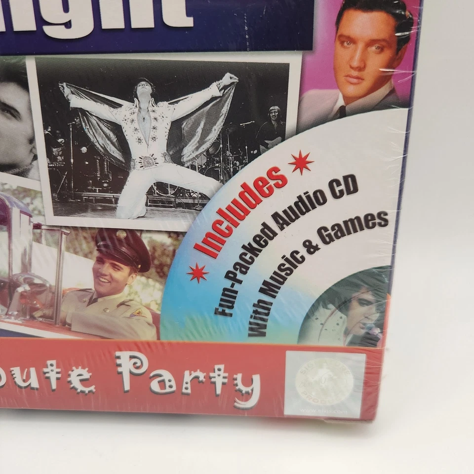 Host Your Own Elvis Night Fun Trivia Game Full Instructions And CD NIB - Image 3 of 4