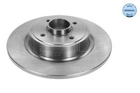 2X Bremsscheibe Hinten Meyle 16 15 523 0003 FÜR Renault Scheibenbremse