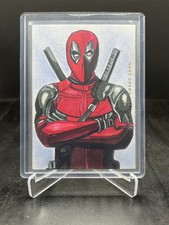 2023 Finding Unicorn Marvel Guardians of the Galaxy Deadpool Sketch Card 1/1