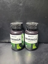 Himiyer Moringa 100% Pure Leaf Extract 800mg 60 Veggie Capsules Exp 02/2027