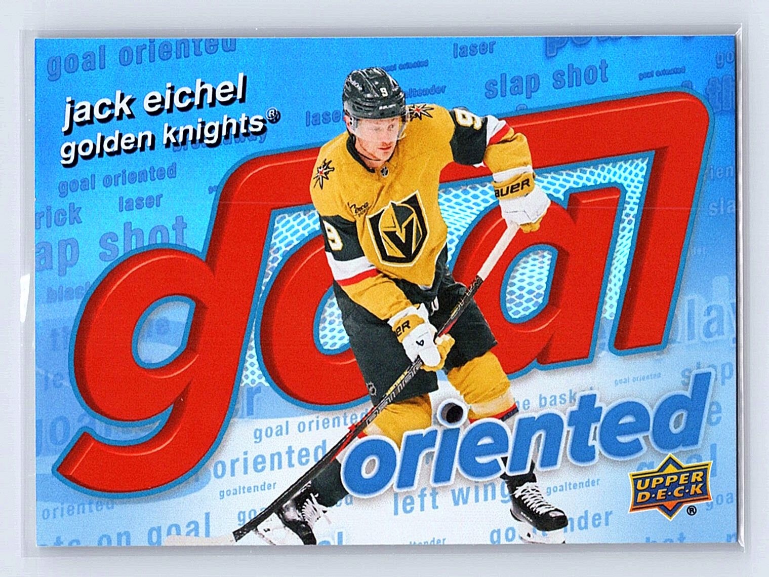 Jack Eichel 2025-26 Upper Deck Goal Oriented #GO-14 Vegas Golden Knights