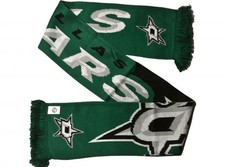 Dallas Stars 2020 Word Mark Big Logo NHL Football Scarf Green Black White
