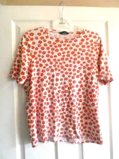 ladies preowned marks and spencer t shirt size 20 round neck short sleeve