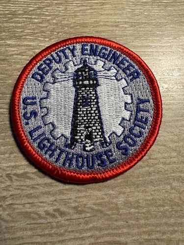 U.S. Lighthouse Society Deputy Engineer  Patch FREE SHIPPING
