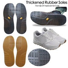 Anti Slip Sneaker Repair Worker Shoes Rubber Shoe Soles Outsoles Insoles 1Pair  