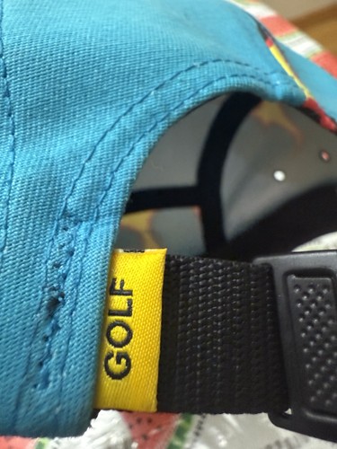 Golf Wang Flog Gnaw Motors Tyler The Creator Flames Panel Hat (Extremely Rare) - Picture 3 of 6