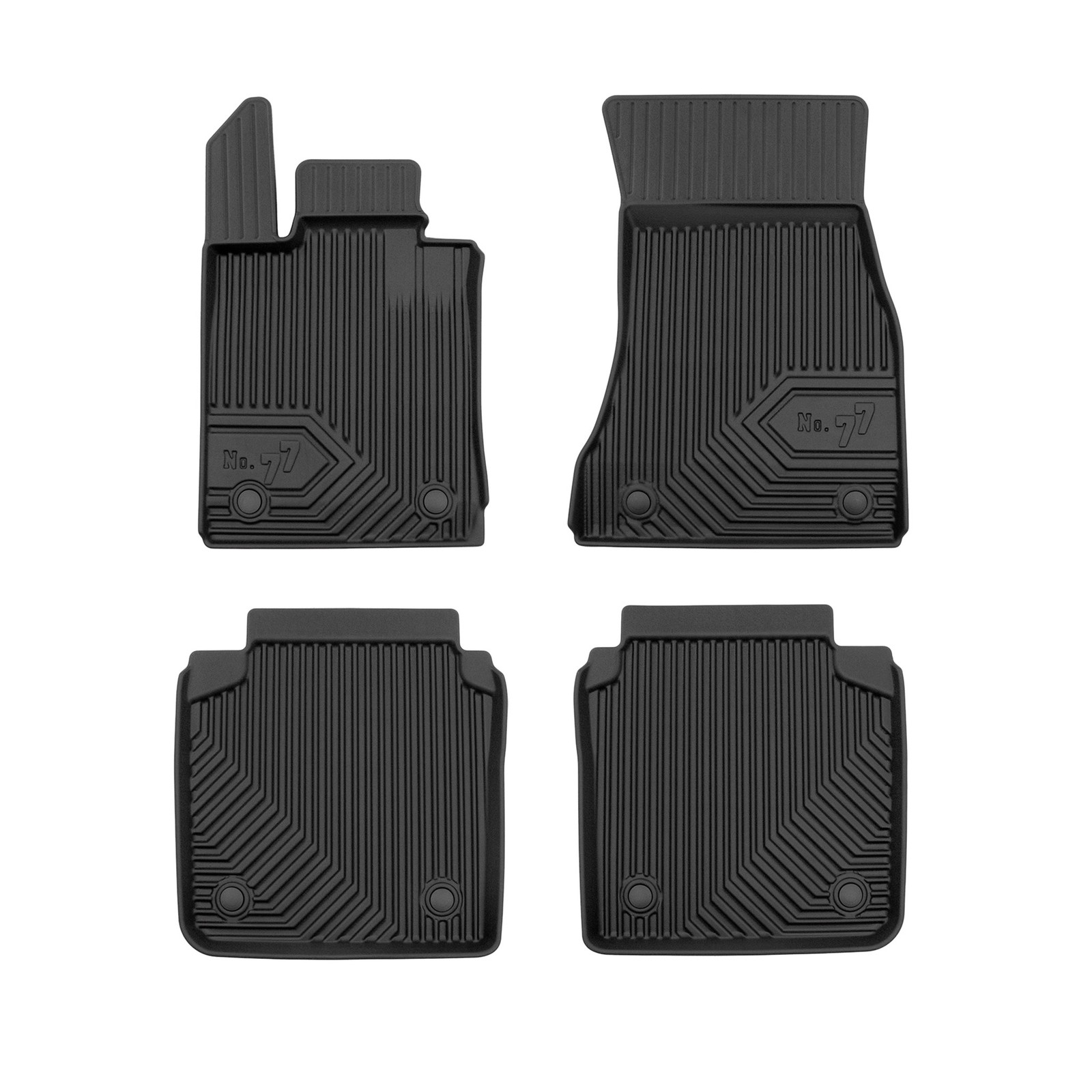 Tapis de sol auto toutes saisons BMW Série 7 G12 version longue protection voyage TPE