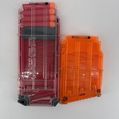 Nerf Mega Motostryke 10 Dart & Centurion 6 Dart Magazine Clips