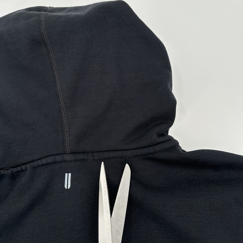 Nobull Hoodie Mens Large Black Fleece Pullover Thermal Hooded Long Sleeve Active - Bild 7 von 11
