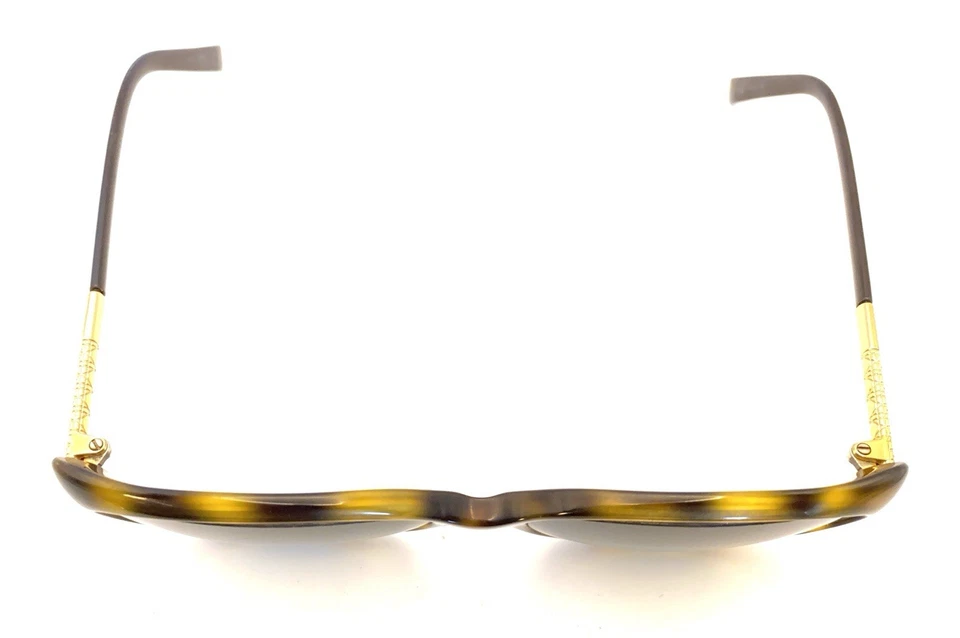 Christian Dior XLZEJ коричневый Cat глаз очки оправы 56-15 135 Италии женщин - Изображение 4 из 4