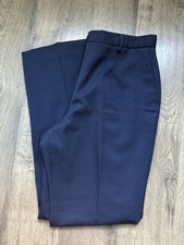 Pendleton Made in USA Navy Blue Dress Pants 100 Virgin Wool Size 12 Petite