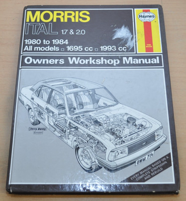 Morris Ital 1,7 2,0 1980 - 1984 Workshop Manual Haynes Reparaturanleitung H714