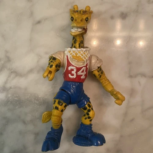 TMNT Vintage Half Court 1993 Incomplete Missing Arm