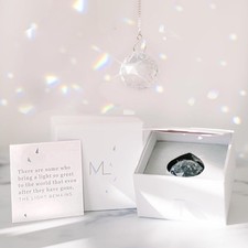 Modern Grief Gift, 40mm Crystal Ornament Rainbow Maker, Unique Memorial Gifts...
