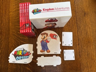 RARE Super Mario Odyssey: Kingdom Adventures 6-Book Hardcover Complete Set