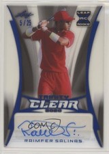 2020 Leaf Trinity Clear Auto Platinum 5/25 Raimfer Salinas #CA-RS2 Auto xb2